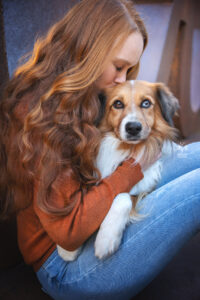 Wie das Ding vom Vogel München, urbane Tierfotografie, Hund in der Stadt, Hund Mensch Team